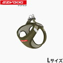 【8/1限定!1000円OFFクーポン配布】イージードッグ EZYDOG メッシュフィットハーネス L グリーン