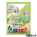ユニ・チャーム デオトイレ 飛び散らない針葉樹の消臭・抗菌チップ 4L×4個