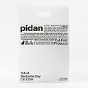 pidan おからベントナイトミックス 猫砂 2.4kg 固まる 混ぜる 脱臭 抗菌 瞬間吸収で消臭 トイレに流れる 天然素材