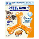 PLATZ ドギーデント プラス トリオ チキン M 犬 おもちゃ 骨型 噛む デンタルトイ ラバー 銀イオン 抗菌