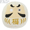 【エントリーでポイント+1倍!本日限定!】ダッドウェイペット ファッドプラス プラッシュトイ ダルマ 犬のおもちゃ S ホワイト