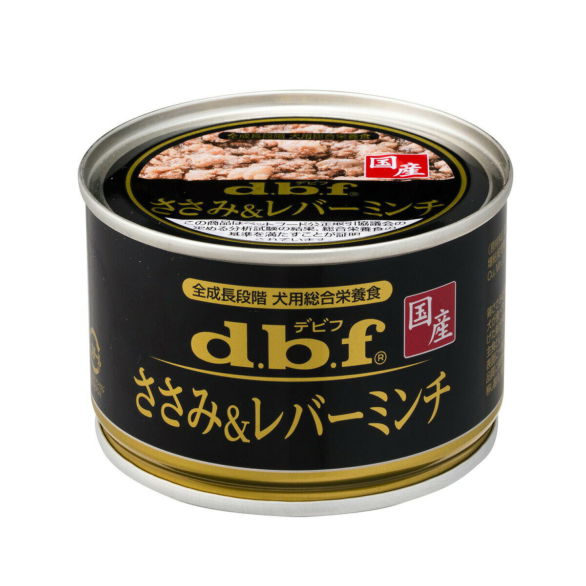 Rakuten - 【店内ポイント最大41倍！本日限定！】デビフ d.b.f ささみ＆レバーミンチ 犬 ウェットフード 缶詰 総合栄養食栄養食 国産 無添加