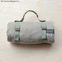 The Tartan Blanket Co. リサイクルピクニックキャリア オリーブ【送料無料】