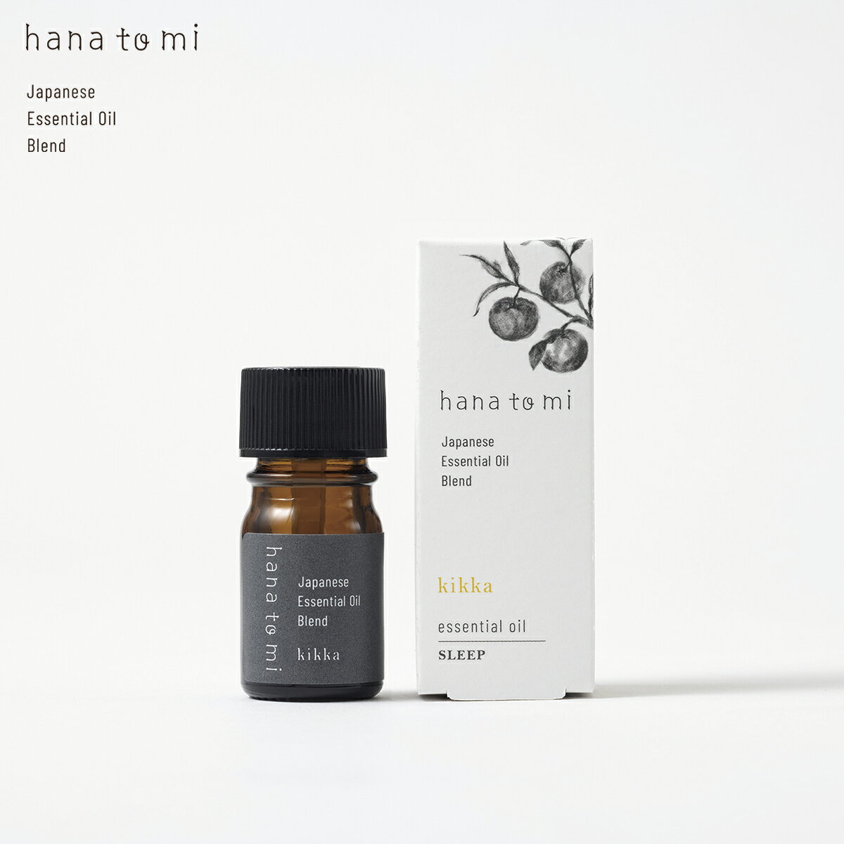 hana to mi ハナトミ エッセンシャルオイル kikka キッカ 3ml