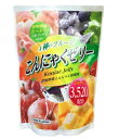 4種のフルーツ こんにゃくゼリー　64個入り×3SET　4-Fruit Konjac Jelly 64 count×3SET