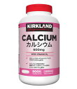 カークランドシグネチャー カルシウム ＆ ビタミン D 500 粒　Kirkland Signature Calcium with Vitamin D 500 Count