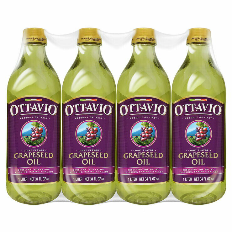 Ib^rI O[vV[hIC 920g x 4{@OTTAVIO Grapeseed Oil 920g x 4