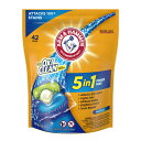 アームアンドハンマー オキシクリーン入り 5 in 1 パワーパック 42個入り A&H Plus Oxiclean 5 In 1 Power Pack Fresh 42 Count