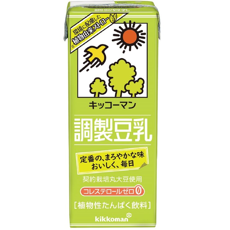 キッコーマン調製豆乳 200ml x 24本　Kikkoman Soymilk 200ml x 24 Pack 1