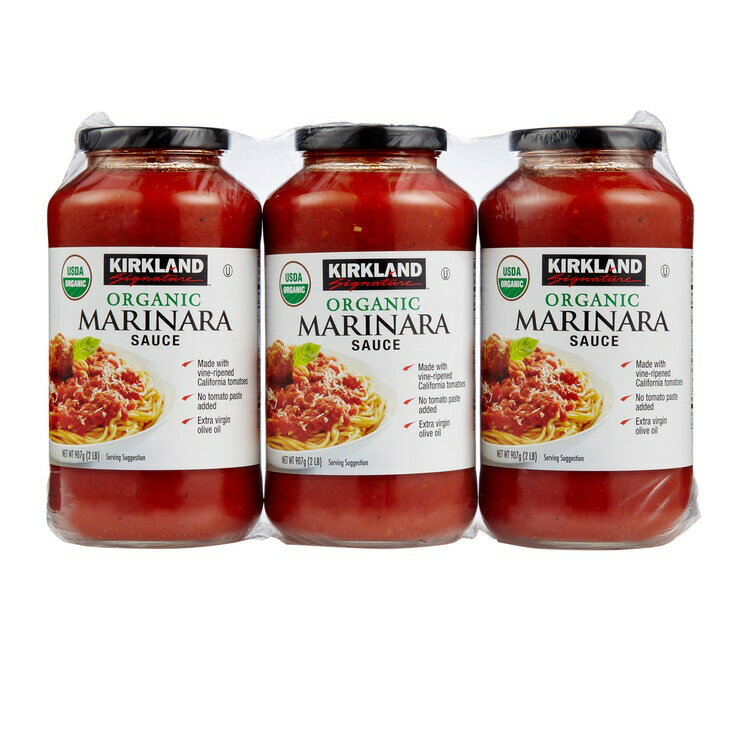 J[NhVOl`[ I[KjbN}i\[X 907g x 3r Kirkland Signature Organic Marinara Sauce 907g x 3 bottle Oet[ L@}i\[X