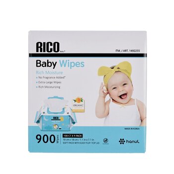 RICO 赤ちゃん用 おしりふき 900枚 ct1692255