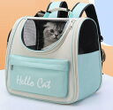 【期間限定SALE!!】2Way ペットキャリーバッグ 窓付 メッシュ ペットキャリーリュック 猫 猫グッズ 猫キャリー