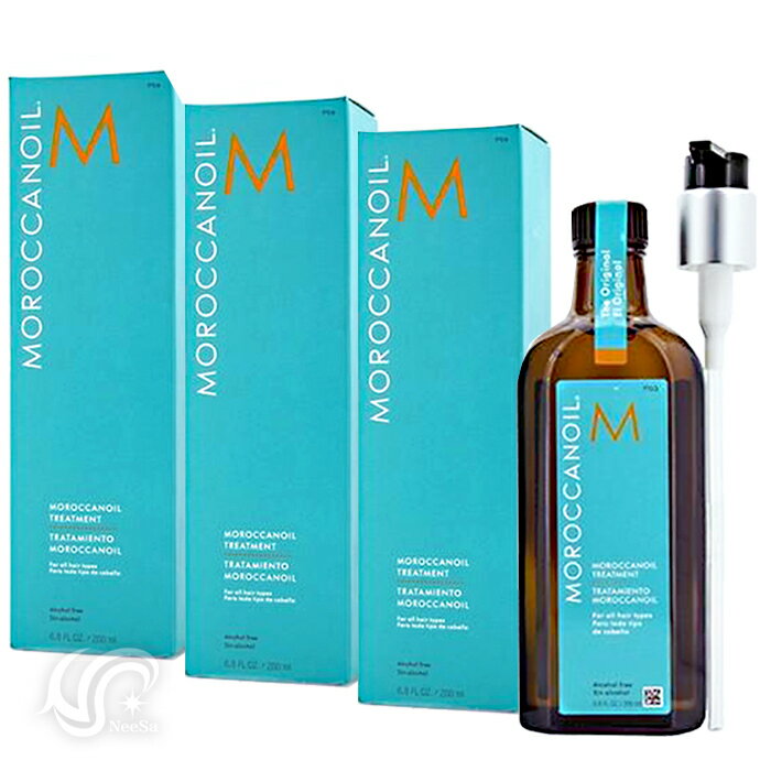 3本セット モロッカンオイル 200ml ノーマルタイプ 正規品・サロン専売品　Moroccanoil