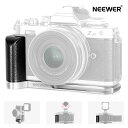 NEEWER 【Nikon Z fcカメラ対応】カメラグリップ　アルミ合金L字型ハンドグリップ　レトロレザーハンドル、1/4