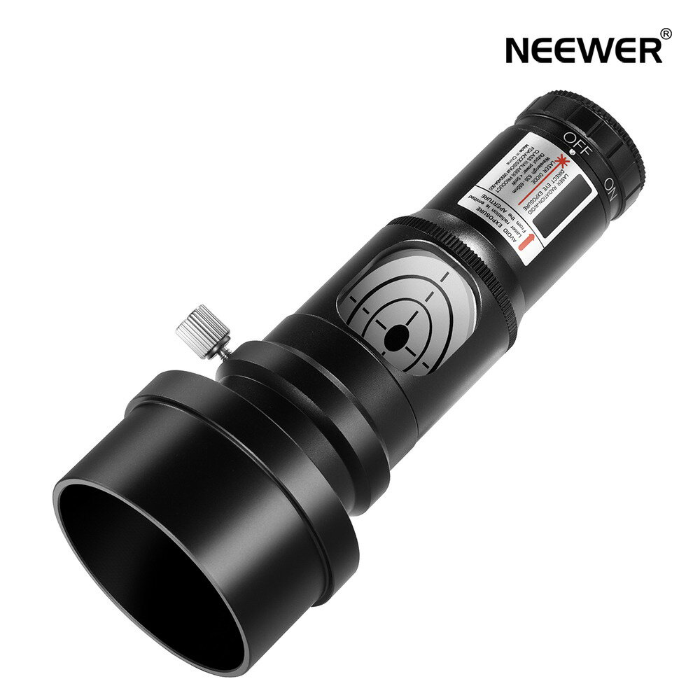 【半額クーポン！】NEEWER 赤色レーザーコリメーター 3.175cmコリメーション接眼レンズ 調整可能 2インチアダプター付き 望遠鏡アクセサリー ニュートンドブソニアンマルカ反射望遠鏡に対応 LS-T9
