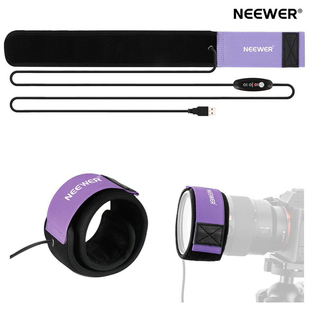 NEEWER USBレンズヒーター 300mm/400mm/500m
