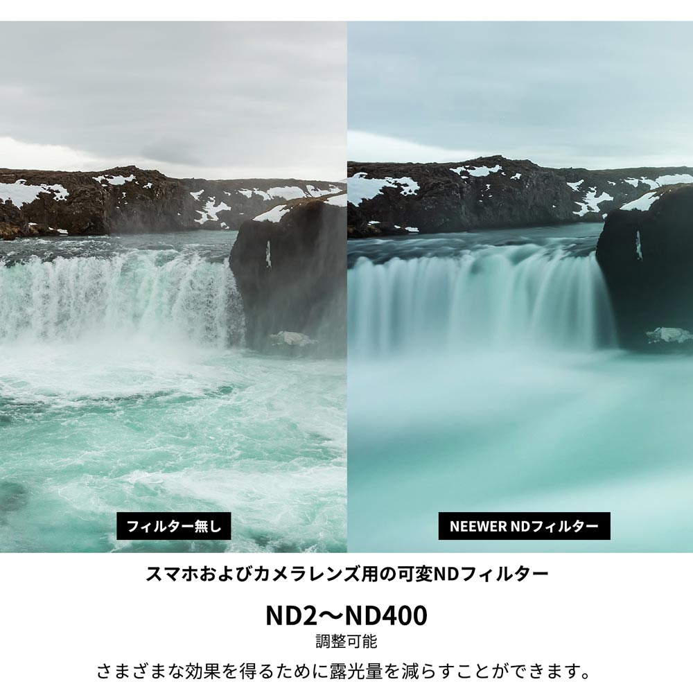 ��P5��UP�桪��NEEWER ���ޥ��ѥ�� ��󥺥��С� 37mmND2-ND400�ե��륿�� ���ޡ��ȥե��󥫥���� iPhone 16/15/14/14Pro/14Pro Max Samsung Android���ޡ��ȥե��� iPad�ʤɤ��б�