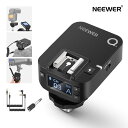 NEEWER QR 2.4Gワイヤレスフラッシュレシーバー NEEWER QPRO-C QPRO-N QPRO-S トリガー用 シングルコンタクト 2.5mm同期ポート ホットシュー 1/4 スレッド Godox Yongnuo NEEWER Vision4 ML300W S101に対応