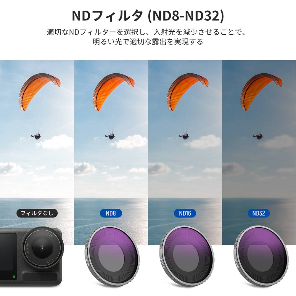 NEEWER NDフィルターセット DJI O...の紹介画像3