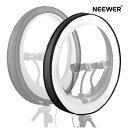 【P10倍+30%引クーポン】NEEWER プロなリングライトディフューザー RP18H/RP19H 19インチリングライト用 光漏れなし 折りたたみ ブラックカバー付き 写真ビデオライトソフトボックスディフューザーソックス ビデオ撮影用 NS006