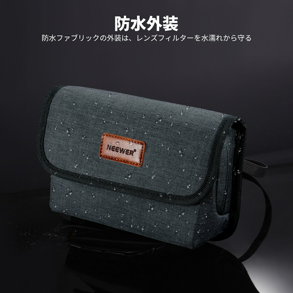 ��P5��+5%OFF����NEEWER ������󥺥ե��륿�������� �ɿ�ϡ��ɥ�����/6�ĤΥ��եȥݥ��å�/�����������ȥ�å��դ� �̿��ե��륿���Хå� ��Ǽ�ݡ��� ������ 4x 4�����/4x 5.65����� �ѷ��ե��륿���� 95mm�߷��ե��륿���� PB025