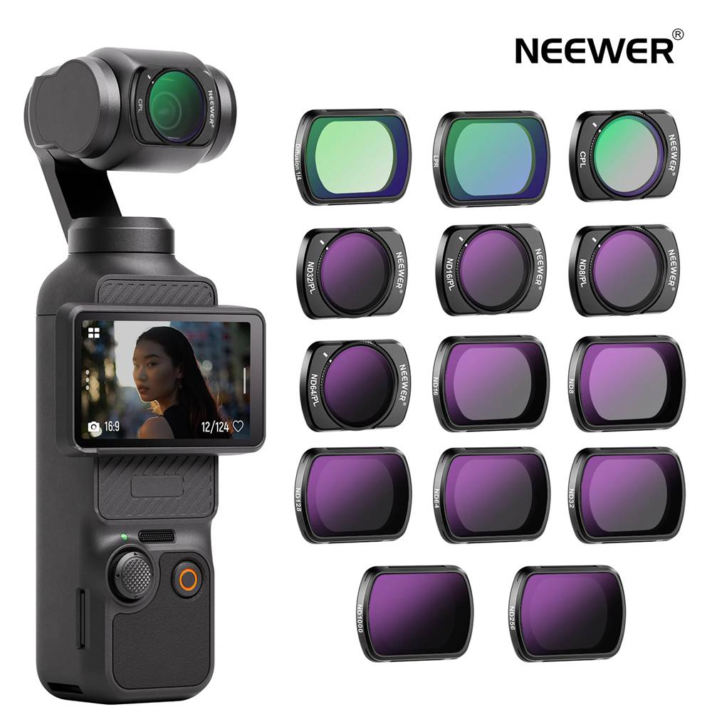 P10+1000߰ݥNEEWER ND&CPL&եȥե륿å DJI OSMO Pocket 3 14...
