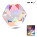 P10倍+5%引クーポン◆NEEWER K9クリスタル写真撮影プリズムキューブ 20mm/25mm カラーHD光学ガラスキューブ RGB分散プリズム 写真撮影用...
