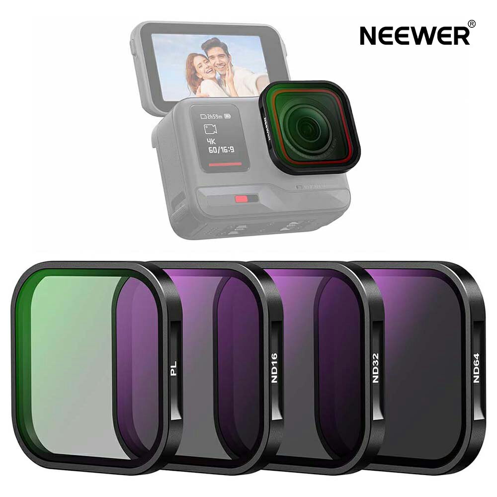 P20+500߰ݥNEEWER ND&CPLե륿å insta360 Ace Proб 4 ND16 ND32...