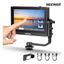 【P10倍+5%引クーポン】NEEWER F500 5.5インチカメラフィールドモニター HDRタッチスクリーン 3D LUT、フルHD 1920x1080 IPS 4K HDMIループイン/アウト DSLRビデオピーキングフォーカスアシスト バッテリー&充電器別売