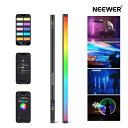 NEEWER TL90C RGB チューブライト LEDビデオライト ワンドスティック 写真チューブライト 撮影ライト 30W フルカラー RGBWW APP/2.4G/DMX制御 7ピクセル効果 18 シーン 2500K-10000K CRI97/TLCI98 6000mAhバッテリー