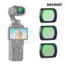【P10倍+10%引クーポン】NEEWER ブラック拡散1/2&1/4&1/8フィルター DJI OSMO Pocket 3に対応 磁気式ソフト効果フィルター ...