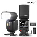 NEEWER Z880-C 2.4G 76Ws TTL フラッシュストロボ スピードライト アップグレードUI 調整可能なモデリングライト TTL/M 快速スイッチ TCMキー 1/8000s HSS 7.2V/3000mAhバッテリー 600フルパワーフラッシュ R8 R6 R5 R3 R M6など対応