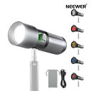 【P10倍+10%引クーポン】NEEWER BASICS RGB LED ビデオライト 撮影ライト 4色 20ゴボフィルター 7500mAh 撮影用フラッシュラ...