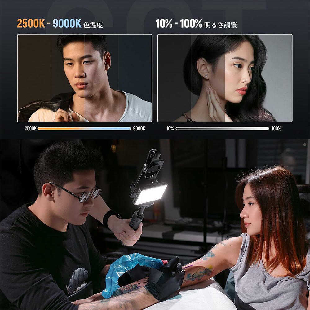 NEEWRE BASICS LED����ե���&���ȥ����饤�� iPhone�б� ����å׼�CPL�ե��륿��/���ӥ������/���ޥۥۥ���� �ե���饤�� ȿ�ͽ��� �����ȥա��ɥ��奨�꡼�̿��ӥǥ�Ͽ���� BL120B