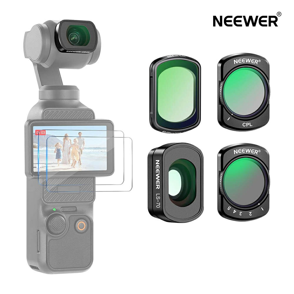 ��P10��UP��!��NEEWER ND�ե��륿�����å� �ޥ��ͥåȼ� Osmo Pocket 3�� ����ND2-32+�֥�å��Ȼ�1/4+CPL+0.72�ܹ���...