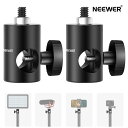 NEEWER 変換用アダプターセット 2個入り/4個入り 1/4"ネジ付属 多機能ライトスタンド用アダプター モニタースタンド、カメラマウント、ライトスタンドに適用 ST12/ST35