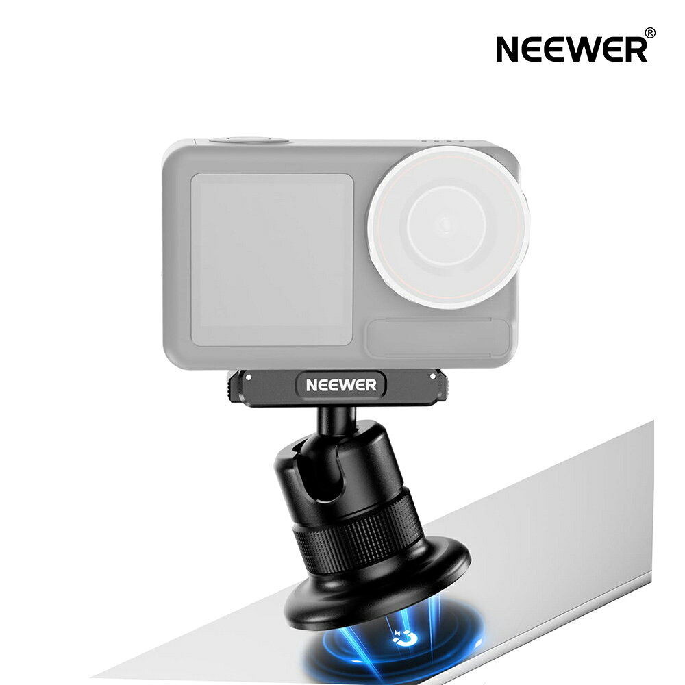 Rakuten - NEEWER カメラマウント マグネット式 カメラアダプター Osmo Action 5 Pro/4/3に対応 1/4