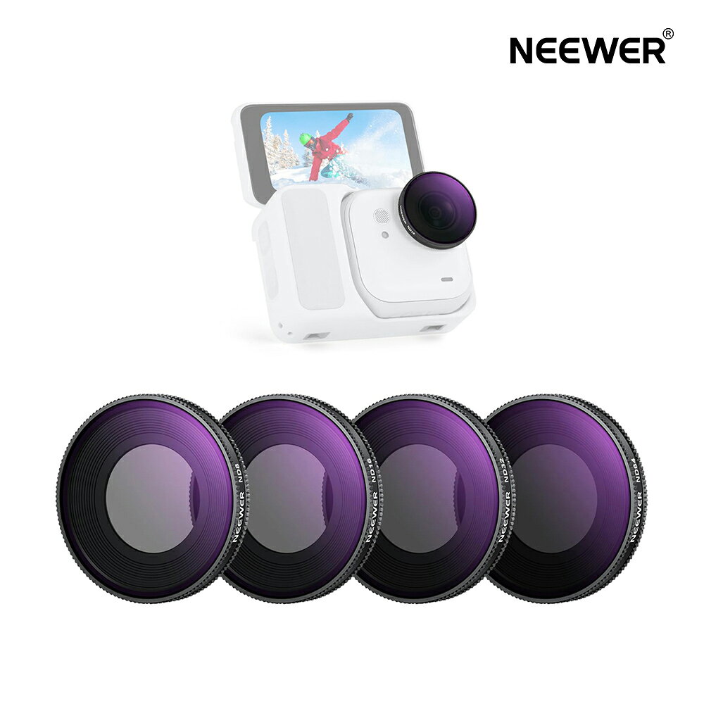��P10��UP��!��NEEWER ND�ե��륿�����å� 4������ ND8/ND16/ND32/ND64 GO Ultra���б� �ͤ����߼� ������󥺥ե��륿��...