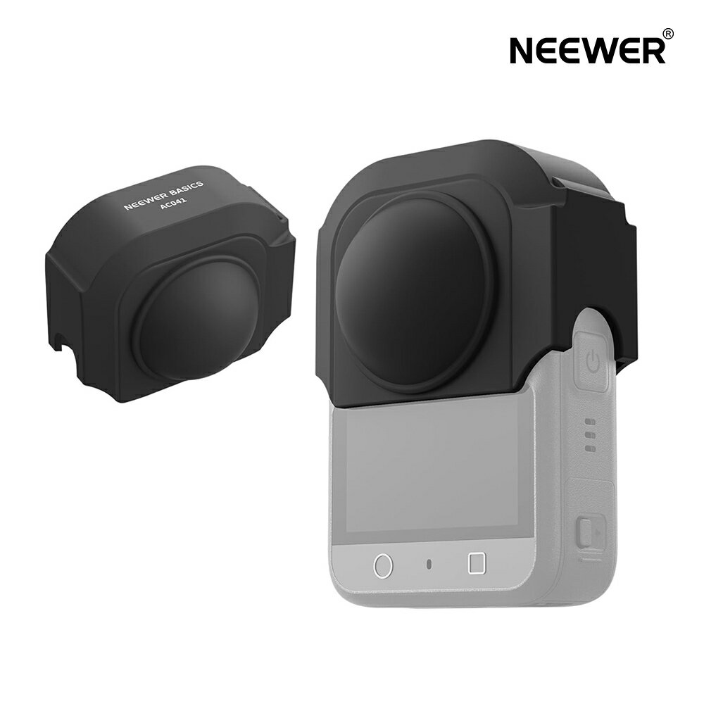 Rakuten - NEEWER BASICS レンズキャップ Osmo 360対応 シリコン製 滑り止め 傷防止 防塵 保護レンズカバー プロテクターアクセサリー AC041
