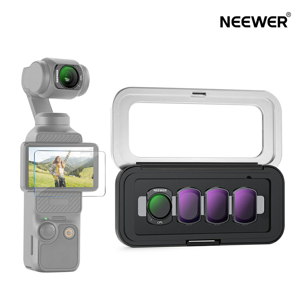 ��P10��UP��!��NEEWER ND&CPL�ե��륿�����å� Osmo Pocket 3���б� ���� ���� ND16+ND64+ND256+���и� �ޥ��ͥå�...