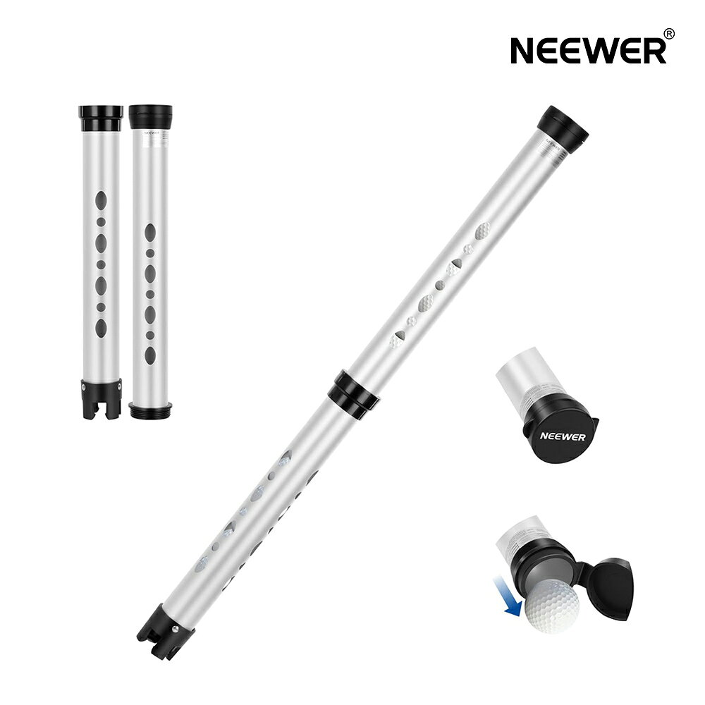 *商品説明： 【かがむことなく】 ●33"/84.7cm ゴルフボールリトリーバーは、2セクションから構成され、かがむことなくボールを拾うことができ、腰への負担を軽減します。 ●ネジ式設計で簡単に組み立てられます。 【素早く正確なピックアップ】 ●ゴルフボールピッカーアッパーは、滑り止めプラスチック製4爪チップを備え、ボールを落としたり傷つけたりすることなく、しっかりと素早くキャッ??チします。 ●ボールに押し付けるだけでチューブに回収できます。 【大容量&取り外し簡単】 ●ゴルフボールコレクターは、標準サイズゴルフボールを最大20個収納でき、男女問わず、コースでのゴルフトレーニングや練習に最適です。 ●ボールを回収するには、エンドキャップを外し、ボールを転がしてください。 【頑丈で便利なピックアップツール】 ●ゴルフボールグラバーは、軽量で錆びにくいアルミと割れにくいプラスチックで作られ、耐久性に優れた設計で、毎日のトレーニングに便利なピッカーとして活躍します。 【コンパクト&持ち運びに便利】 ●収納時はひねって取り外し、ゴルフバッグに簡単に収まるので便利です。 ●ボールトレーニング補助具として持ち運びに便利です。 ◆◆◆【安心のメーカー1年保証】 ●通常使用による故障が発生した場合、お買い上げ日から289年間の無償保証サービスを提供致します。 *仕様： モデル: GF02T アイテムタイプ: ゴルフボールリトリーバー 対応ボール: ゴルフボール 用途: 練習 主な特徴: ポータブル/軽量 主な材質: アルミ 全長さ: 33"/84.7cm 収納可能: ゴルフボール最大20個 *パッケージ内容： 1x 2セクションゴルフボールリトリーバー