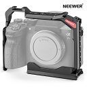 NEEWER フルカメラケージ Sony a7R V/a7R IV/a7 IV/a7S III/a1に対応 アルミニウム合金 ビデオカメラリグ フルアクセス/ArcaタイプQRベース クイックスイッチ DJI RSスタビライザー CA004対応