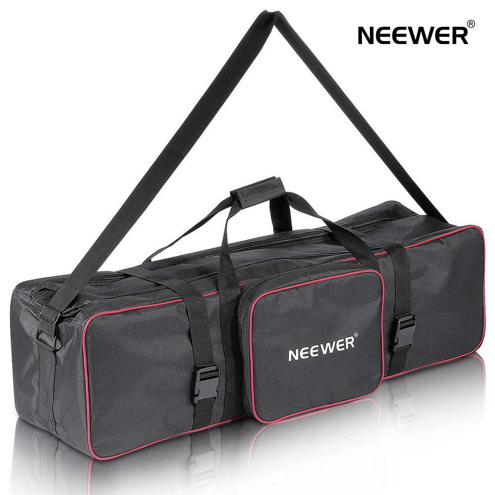 NEEWER 77x25x25cm 大型キャリングケース　ストラップ付き　三脚、ライトスタンド、写真 ...