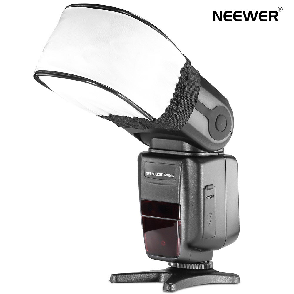 Neewer ユニバーサルソフトミニフラッシュバウンスディフューザーキャップ Canon、Nikon、Godox、Yongnuo、Neewer TT560 NW550 NW561 NW570 NW580 NW625 NW635 NW-670 750II NW645 NW655スピードライトフラッシュに対応