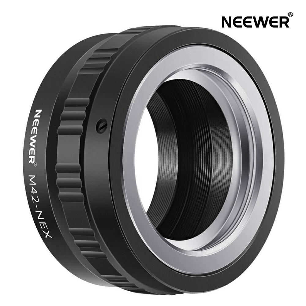 NEEWER レンズマウントアダプター M42レンズ-Sony NEX Eマウントカメラ用 Sony A7 A7S/A7SII A7R/A7RII A7II A3000 A6000 A6300 NEX-3 NEX-3C NEX-5 NEX-5Cに対応