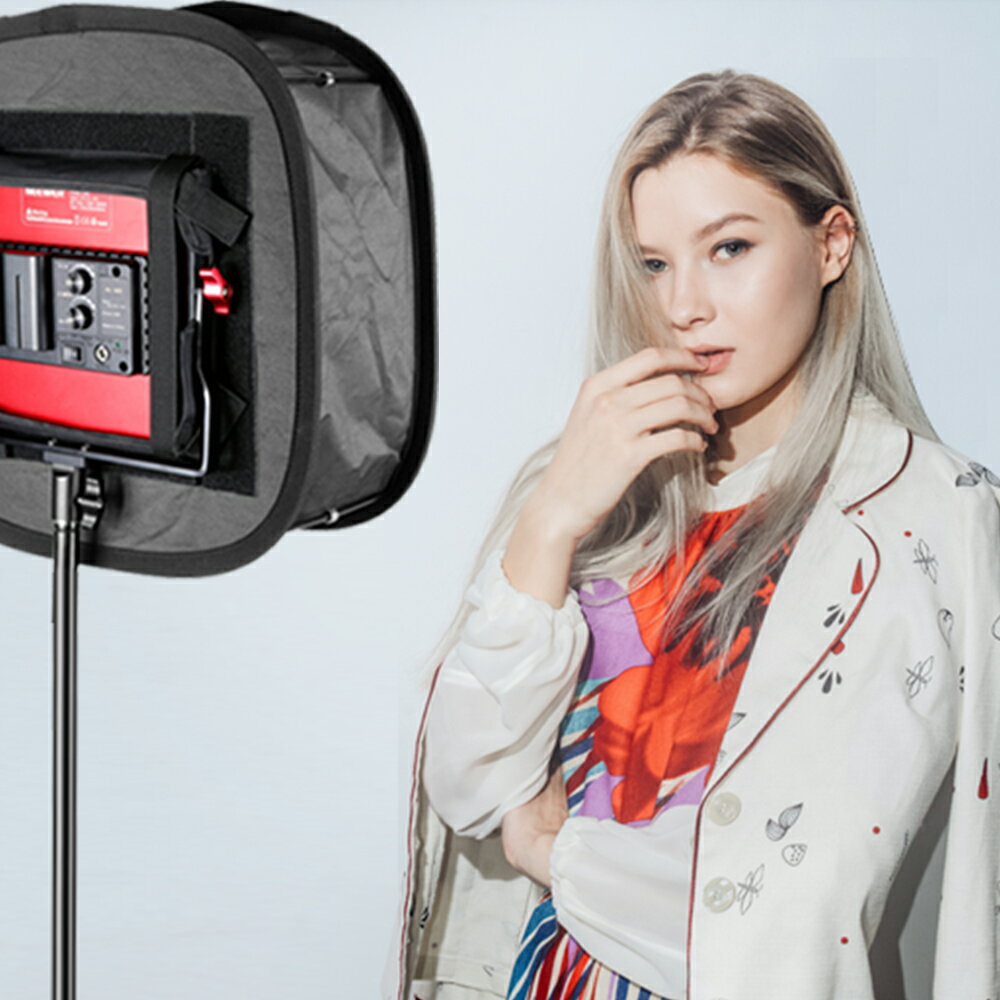 NEEWER �ޤ���߼����եȥܥå����ǥ��ե塼���� 660 LED�ѥͥ���б� ��¦16x6.9����� ��¦5.6x6.8����� ���ȥ�å׼���դ��ȥ����󥰥Хå��դ� �̿��������������ӥǥ����Ƥ�Ŭ��