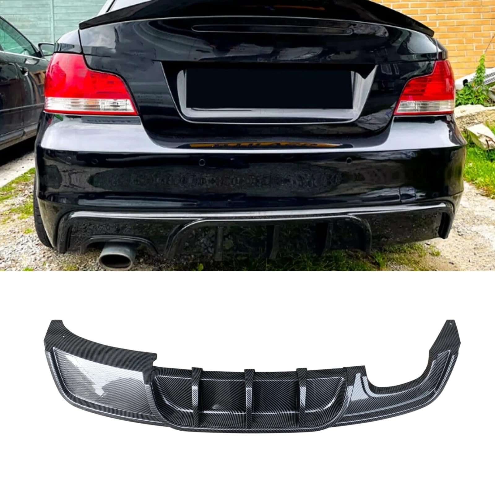 E82 ꥢǥե塼 2007-2013 BMW 1 ꡼ E82 Mݡ  ꥢХѡ ܥĴ ABS ѡ...