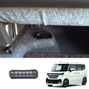 スズキ 新型 スペーシアカスタム MK54S MK94S Spacia Custom 2023年11月~に適合 運転席 シート 下 エアコン 吹き出し口 カバー 通風 換気 虫除け 防虫ネット パーツ 内装 アクセサリー ブラック 1PCS