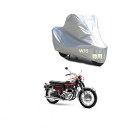 Kawasakiバイクボディーカバー 川崎バイク用カバー カワサキW1Sカバー 専用バイクカバー裏起毛 防塵 UVカット 凍結防止カバー PEEVA素材