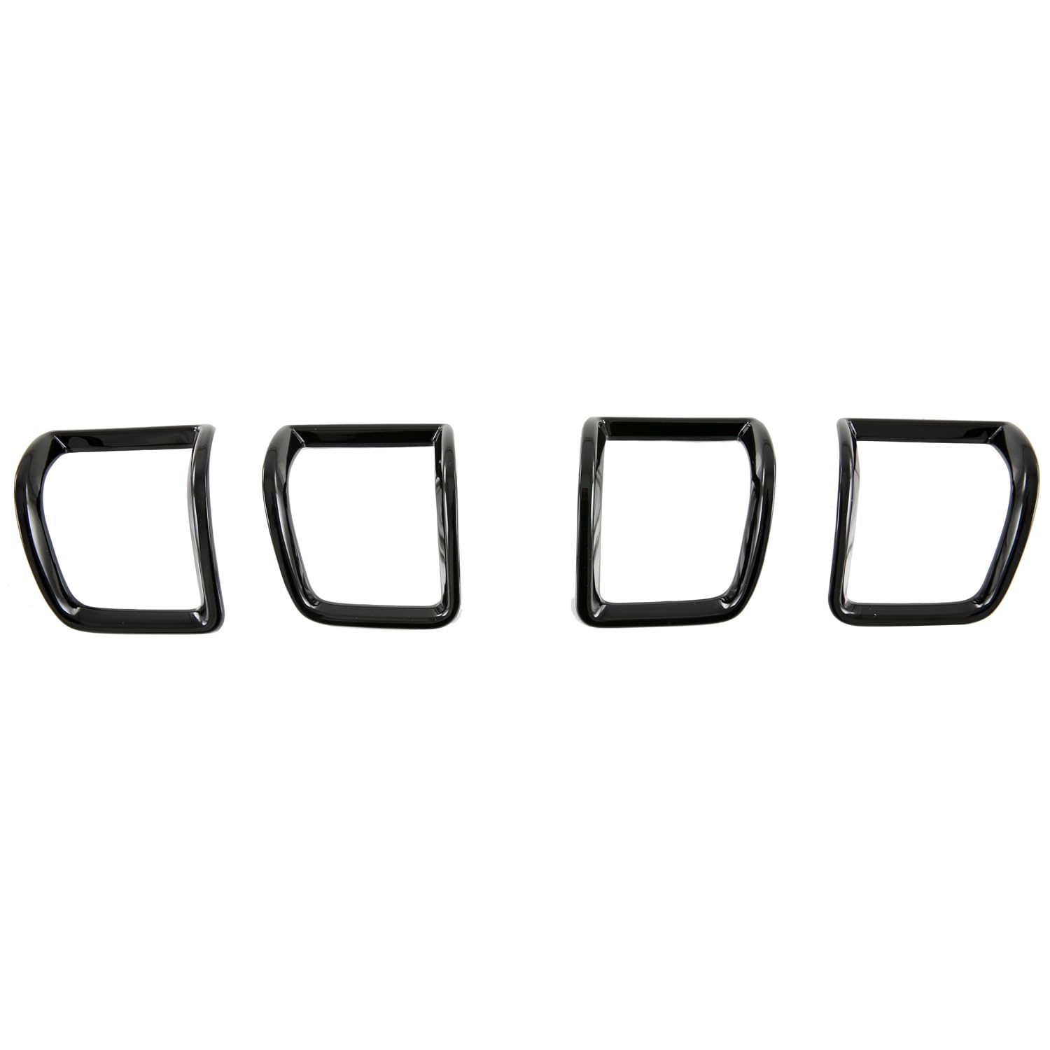 BMW MINI ミニ クラブマン F54 に適用下 フロント サイドエアコン吹き出し口カバー ガーニッシュ アクセサリー 内装 カスタムパーツ ABS樹脂製 4P (艶ありブラック)